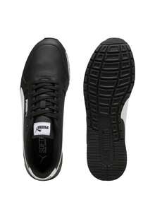 Puma ST Runner V4 L Men's Sneakers Black / White 39906801 - Black White - View 2