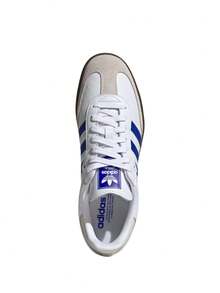 Adidas Samba OG Men's Sneakers Cloud White / Lucid Blue / Gum IE1370 - Cloud White / Lucid Blue / Gum - View 4