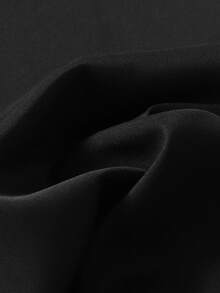 Ontre Tween Girl Gold Rose Button Black Casual Pants - Black - View 5