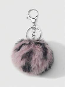 ROMWE J-Fashion 1 Móc khóa/phụ kiện túi xách mini hình cáo lông thú nhiều màu sắc, kiểu dáng retro Y2K, dễ thương, cá tính, chất lượng cao, họa tiết da báo, đổi màu dần, màu ngẫu nhiên, thích hợp cho bé gái và phụ nữ mặc hàng ngày, quà tặng ngày lễ. - Mã trung bình -5 - Xem 15