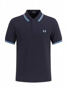 Fred Perry Men's Polo Shirt Navy Blue - Blue - View 1