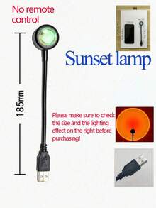 2 Style Experience The Magic Of Inspired Sunset Light With Our Mini Creative Aluminum Alloy USB Lamp - Multicolor - View 15