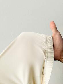 SHEIN PETITE 3pcs Women High Waist Bodycon Flared Pants Set, Suitable For Autumn And Winter - Multicolor - View 16