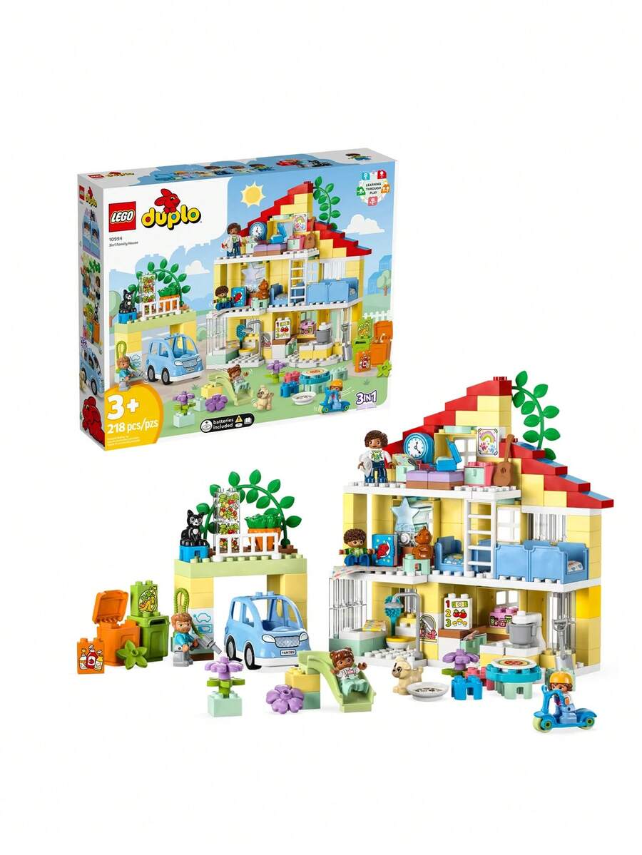 LEGO DUPLO® 3-In-1 Family House DUPLO 10994 - Multicolor - View 1
