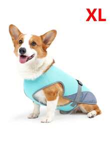 Dog Cooling Vest For Summer, Lightweight Jacket Dog Cooling Shirt, UV Protection Cooling Harness For Outdoor Activity With Breathable Mesh ,Sizing For Small, Medium And Large Dogs - Multicolor - View 14