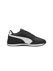 Puma ST Runner V4 L Men's Sneakers Black / White 39906801 - Black White - View 5