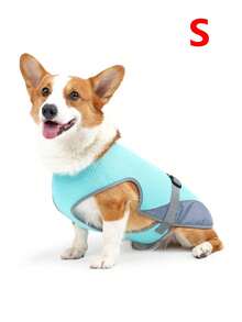 Dog Cooling Vest For Summer, Lightweight Jacket Dog Cooling Shirt, UV Protection Cooling Harness For Outdoor Activity With Breathable Mesh ,Sizing For Small, Medium And Large Dogs - Multicolor - View 12
