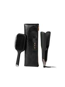 ghd Chronos Max Wide Plate Hair Straightener Black Gift Set - Black - View 2