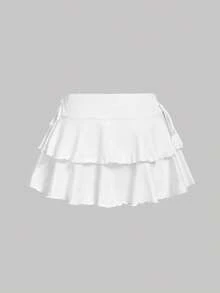 SHEIN MOD 2 chiếc váy xếp nếp eo có dây rút, phong cách học sinh, lấy cảm hứng từ phong cách quý tộc xưa, hoàn hảo cho văn phòng và đi làm, Y2K, thích hợp cho buổi tối hẹn hò, tiệc tùng, hoàng gia, lễ hội và sinh nhật - Nhiều màu - Xem 9