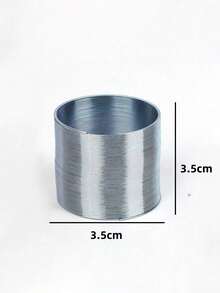 1pc Metal Rainbow Spring,Mini Colorful Metal Rainbow Spring Toy That Walks Downstairs And Magic Spring Toy,Sensory,Slinky,Fidget Toys,Spring Toys,Cool Toys,Metal Toys,Fidgets Metal,Spinning Top,Fidget Toys Mini - Multicolor - View 2