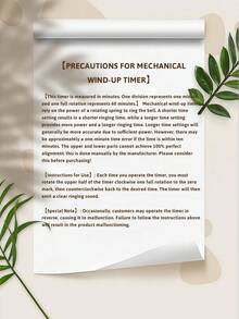 Cirelle 可爱的鸡肉计时器：精确计时，掌握每个美味时刻，易于使用，多功能用于烹饪和时间规划 - 杏色 - 查看 4