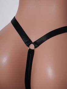 AltCore Culotte tanga sexy et  pour femmes - Noir - Voir 4