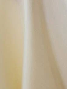 Aveloria Modichic French Elegant Shiny Satin Minimalist Style Waist Ruched Slimming Long Sleeve Dress - Beige - View 6