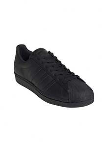 Adidas Superstar Men's Sneakers Black JI0081 - Negro - Ver 2