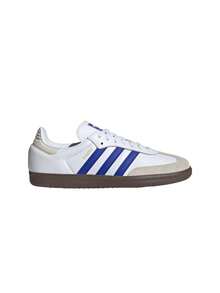 Adidas Samba OG Men's Sneakers Cloud White / Lucid Blue / Gum IE1370 - Cloud White / Lucid Blue / Gum - View 1