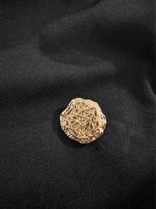 EMERY ROSE Váy ôm sát cơ thể một hàng khuy đơn gợi cảm tối giản mới - màu đen - Xem 4