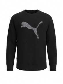 Puma Men's Sweatshirt Black - Black - View 1