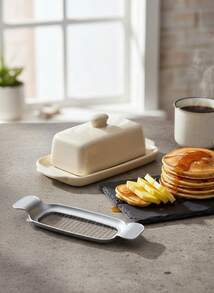 Cirelle 1pc Stainless Steel Cheese Slicer, Butter And Foie Gras Cutter, Kitchen Gadgets With Sharp Blades, Durable Metal Cheese Separator, Ideal Christmas Gift, Butter Cutting Gadget. Functional Design: Stainless Steel Structure