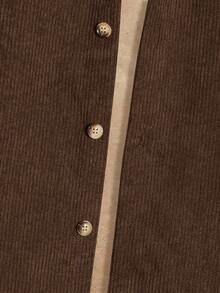 Manfinity VCAY 2pcs/Set Men's Loose Knit Casual Long Sleeve Jacket And Pants Suit Brown Set Men Earthy Clothes Men Mens 2 Piece Outfits Men 2 Piece Set Spring Fall Men 2 Piece Set Brown