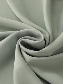 GlowEve 女士刺绣领收腰A字连衣裙，优雅精致，适合日常通勤、商务场合、浪漫约会、派对、圣诞节、秋冬季穿着，长袖设计。 - 綠色 - 查看 8