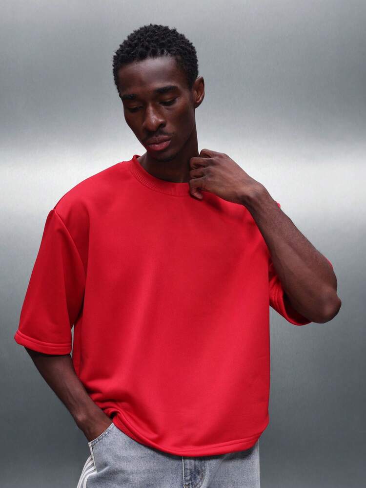 PLAYBOY X SUMWON Logo Graphic Oversized Short Sleeve Crew Neck T-Shirt For Men Casual Streetwear Summer