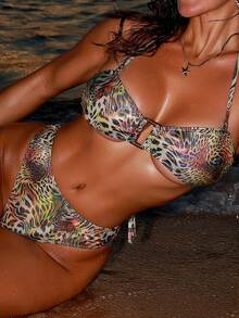 Swim SXY Bikini Bandeau vải đặc biệt dành cho nữ, kỳ nghỉ hè trên bãi biển - Nhiều màu - Xem 5