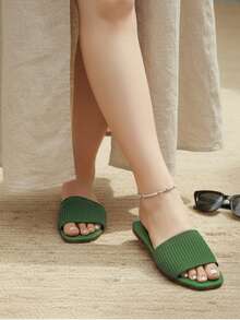House Slippers - White - View 3