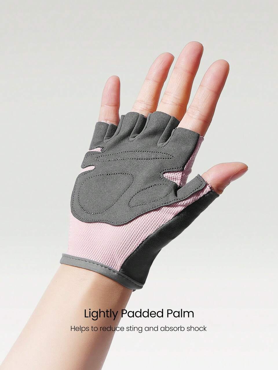 Gants de fitness confortables et extensibles avec un rembourrage épais sur la paume, pour la salle de gym et l'entraînement
