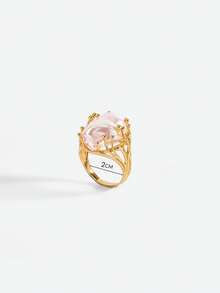 Opalesca Nhẫn đơn dành cho nữ, thích hợp làm quà tặng cho mẹ/phụ nữ/bé gái/người mẹ, mùa thu/đông, phù hợp với trang phục, phong cách cổ điển, cao cấp, ngọc trai, thanh lịch, phong cách thần tiên/cổ tích. - Nhiều màu - Xem 6