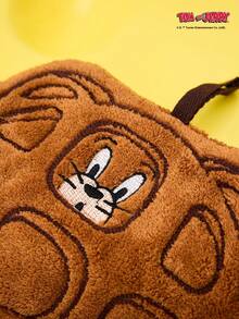 TOM & JERRY X Joivida Cartoon Jerry Mouse Waffle Fun Shape, Highly Absorbent Coral Fleece Hanging Hand Towel, Multi-Functional Cleaning Towel For Bathroom And Kitchen, Classic Painting Peripheral, Excellent Choice For Daily Household Use And Gifting, Soft And Skin-Friendly, Easy To Hang, Nostalgic And Cute Design, Enhancing The Sense Of Life Ritual