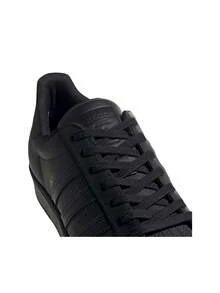 Adidas Superstar Men's Sneakers Black JI0081 - Negro - Ver 4