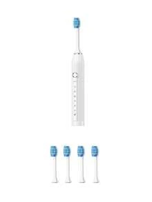 Teckwe 1PC Electric Toothbrush, Deep Cleaning, Suitable For Adults, Applicable For Home Use, Daily Use, Travel, Type-C Fast Charging, 500mAh Battery Capacity, Ultra-Long Battery Life, Oral Cleaning Set, Valentine's Day Gift - Multicolor - View 8