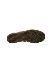Adidas Samba Men's Casual Athletic Shoes Rubber Outsole Lightweight Snug Fit Running Street Style Office White JQ4041 - 雲白/草莓紅/口香糖 - 查看 4