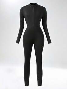 Sparklyn Tween Girls Warm Street-Style Skinny Pants, Autumn/Winter Fall - Black - View 3