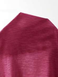 VARSIVA 夏季和秋季户外休闲基本款女式运动T恤和背心 - 中紫紅色 - 查看 7