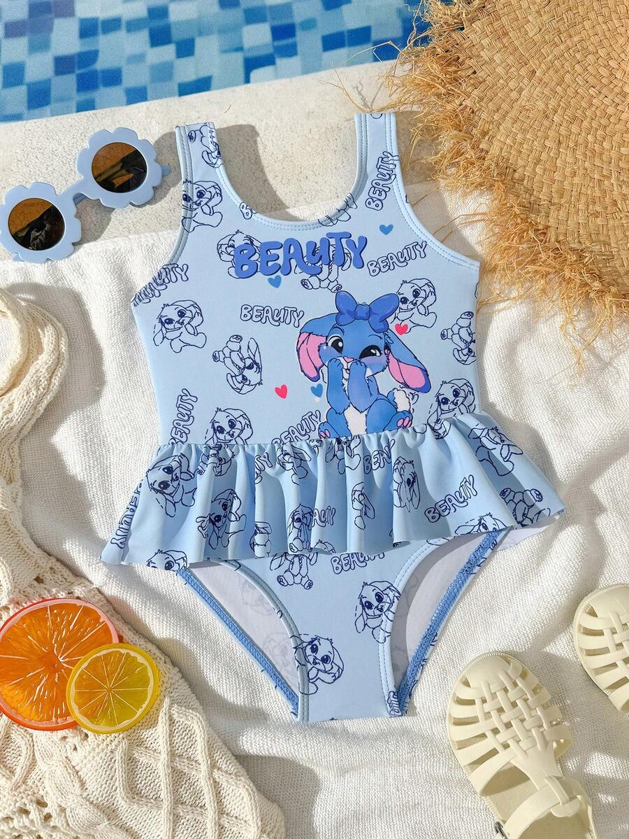1 bộ áo liền quần cho bé gái in hình thỏ xanh dễ thương, chất liệu vải dệt kim co giãn thoải mái, thích hợp cho bãi biển, hồ bơi, kỳ nghỉ, mùa hè, du lịch. Áo tắm bé gái, áo tắm khâu, áo tắm màu xanh dương cho bé gái, áo tắm cho bé gái, áo tắm màu xanh dương, áo tắm khâu, áo tắm khâu cho bé gái, đồ bơi khâu cho bé gái, áo tắm khâu màu xanh dương, giao hàng nhanh, áo tắm khâu, áo tắm màu xanh dương cho bé gái. - Màu xanh lam - Xem 1