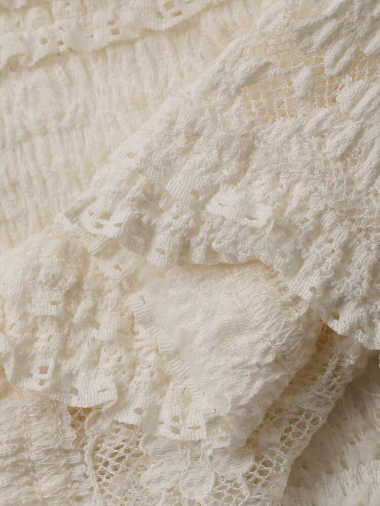 Women's Off-Shoulder Korean Style Textured Long Sleeve T-Shirt