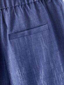 Manfinity NXTstreet Men's Casual Everyday Workwear Slim Fit Solid Color Slant Pocket Pants