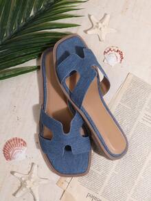 SHUZIA Giày Sandal Đế Bằng Cho Nữ Phong Cách Kỳ Nghỉ Lễ Và Giày Mùa Hè Giày Mùa Xuân Giày Nghỉ Xuân Giày Nghỉ Lễ Phục Sinh Giày Thường Ngày Giày Đi Biển Quà Tặng Ngày Của Mẹ - màu đen - Xem 3