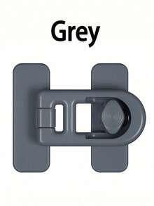 1/3/5 Packs Plastic Refrigerator Safety Locks, Non-Perforated Adhesive Safety Latches For Refrigerator And Oven Doors, Strong Adhesive Non-Marking Stickers, Keyless Drawer Door Lock For Office Use - Multicolor - View 10