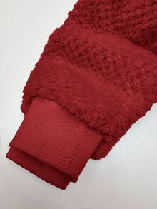 GlowEve 25件装高端小众毛绒保暖内衬卫衣，秋冬季 - 紅色 - 查看 5