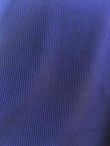 Vionelle Plus Size Solid Color Crew Neck Summer Vacation Short Sleeve Dress Maxi Women Outfit - Navy Blue - View 7