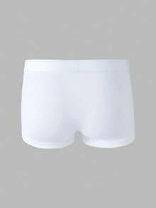Velminro 5 pezzi Boxer da uomo in cotone, bianchi - Bianco - Visualizzare 2