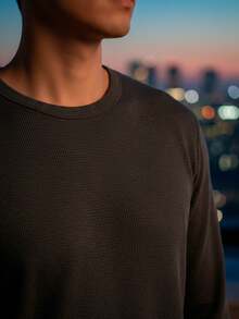 Men Thermal Underwear Sets - Dark Grey - View 4