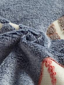 2件套青少年男童休闲足球图案长袖上衣和裤子家居服套装，灰色 - 彩色 - 查看 7