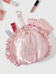 ROMWE Kawaii Túi đựng đồ lót thêu hình bướm, Túi đựng đồ lót du lịch, Túi đựng áo ngực, quần lót, tất, Túi đựng mỹ phẩm nhẹ, Quà tặng 8 Túi đựng đồ vệ sinh cá nhân du lịch - Hồng - Xem 1