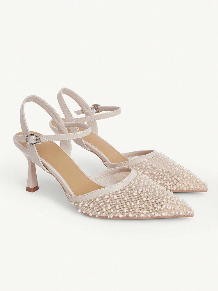 CUCCOO CHICEST Pointed Toe Fashionable Versatile Elegant Commuting High Heels For Christmas