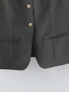 SHEIN Clasi Plus Size Elegant Refined Versatile Apricot Sleeveless Camisole