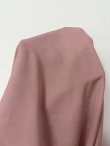 Rafferiza Váy xòe eo dây mảnh thời trang đa năng dự tiệc cho nữ, mùa thu/đông - Bụi hồng - Xem 8