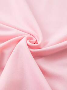 Mujer casual blusa temática con impresión "Happy Valentine's Day" de corazones, tejido suave y cómodo, diseño holgado, cuello redondo, manga corta, primavera verano, ideal para salidas, reuniones y celebraciones, blusa - Rosa - Ver 4